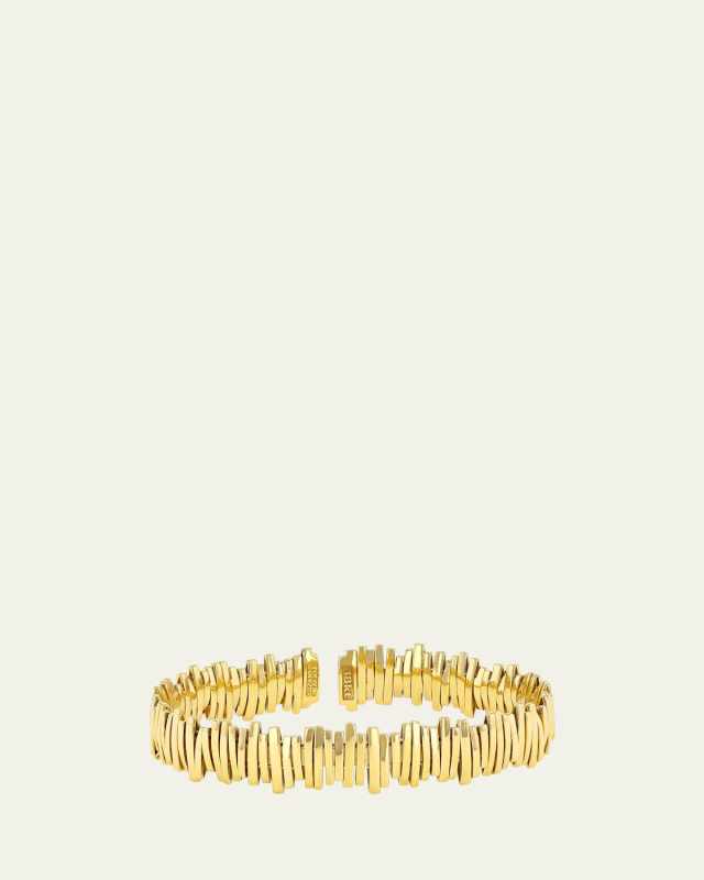18K Yellow Gold Bangl